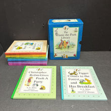 Load image into Gallery viewer, The Winnie-the-Pooh Library Box Set (A. A. Milne) (Disney Pooh &amp; Friends) -character hardcover
