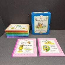 Load image into Gallery viewer, The Winnie-the-Pooh Library Box Set (A. A. Milne) (Disney Pooh &amp; Friends) -character hardcover
