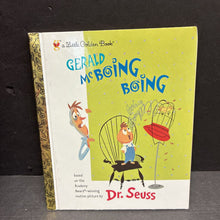 Load image into Gallery viewer, Gerald McBoing Boing (Golden Book) (Dr. Seuss) -dr. seuss character hardcover
