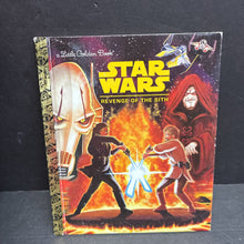 Load image into Gallery viewer, Revenge of the Sith (Star Wars) (Golden Book) (Geof Smith) -character hardcover
