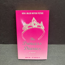 Load image into Gallery viewer, The Princess Diaries: A Novel (Meg Cabot) -series paperback
