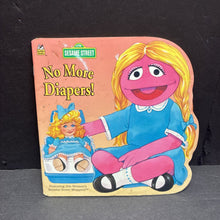Load image into Gallery viewer, No More Diapers! (Jim Henson's Sesame Street Muppets) (Golden Shape Book) (Emma Thompson) -character paperback
