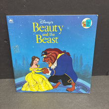 Load image into Gallery viewer, Beauty and the Beast (Disney Princess) (Golden Look-Look Book) (Michael Teitelbaum) -character paperback
