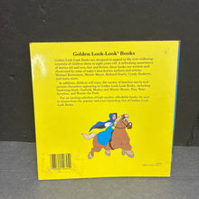 Load image into Gallery viewer, Beauty and the Beast (Disney Princess) (Golden Look-Look Book) (Michael Teitelbaum) -character paperback
