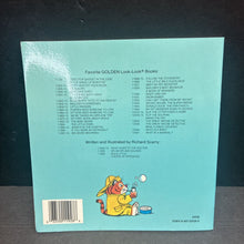 Load image into Gallery viewer, Richard Scarry's Big and Little: A Book of Opposites (Golden Look-Look Book) -character paperback
