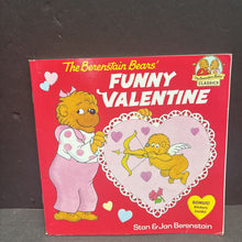 Load image into Gallery viewer, The Berenstain Bears' Funny Valentine (Stan &amp; Jan Berenstain) (Season: Winter, Holiday: Valentine's Day) -character paperback

