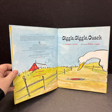 Load image into Gallery viewer, Giggle, Giggle, Quack (Doreen Cronin) -hardcover
