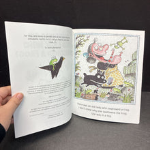 Load image into Gallery viewer, There Was an Old Lady Who Swallowed a Frog! (Lucille Colandro) (Season: Spring) -character paperback
