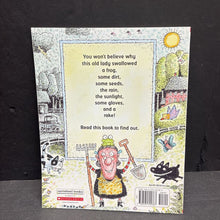 Load image into Gallery viewer, There Was an Old Lady Who Swallowed a Frog! (Lucille Colandro) (Season: Spring) -character paperback
