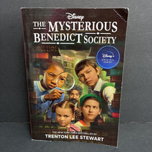 Load image into Gallery viewer, The Mysterious Benedict Society (Trenton Lee Stewart) (Disney+ Cover) -series paperback
