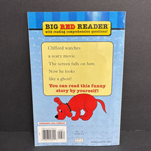 Load image into Gallery viewer, The Big White Ghost (Clifford the Big Red Dog: Big Red Reader Level 1) (Gail Herman &amp; Norman Bridwell) -character reader paperback
