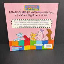 Load image into Gallery viewer, The Little Blue Easter Egg (Clifford's Puppy Days) (Sarah Fisch &amp; Norman Bridwell) (Season: Spring, Holiday: Easter) -character paperback

