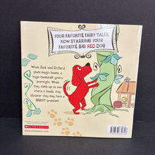 Load image into Gallery viewer, Clifford and the Beanstalk (Clifford's Fairy Tails) (Norman Bridwell &amp; Daphne Pendergrass) -character paperback
