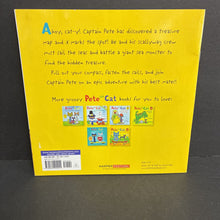 Load image into Gallery viewer, Pete the Cat and the Treasure Map (James Dean) -character paperback
