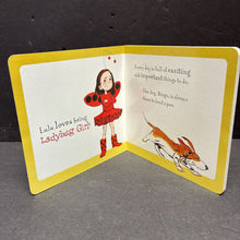 Load image into Gallery viewer, Ladybug Girl Loves... (David Soman &amp; Jacky Davis) -character board
