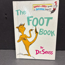 Load image into Gallery viewer, The Foot Book (Dr. Seuss) -dr. seuss hardcover
