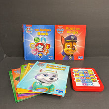 Load image into Gallery viewer, Paw Patrol 8pk Set (Story Reader Me Reader) (Victoria Wagner) -character interactive hardcover
