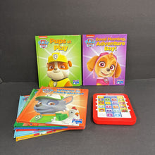 Load image into Gallery viewer, Paw Patrol 8pk Set (Story Reader Me Reader) (Victoria Wagner) -character interactive hardcover
