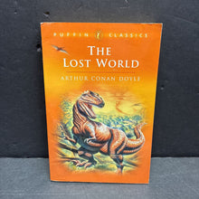 Load image into Gallery viewer, The Lost World (Arthur Conan Doyle) (Puffin Classics) (Dinosaurs) -classic chapter paperback

