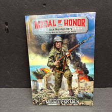 Load image into Gallery viewer, Jack Montgomery - World War II: Gallantry at Anzio (Medal of Honor) (Michael P. Spradlin) (Notable Person) -educational series paperback
