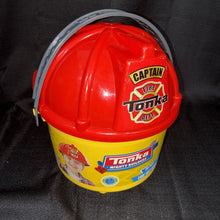 Load image into Gallery viewer, Mighty Builders Fire Hat Blocks Bucket
