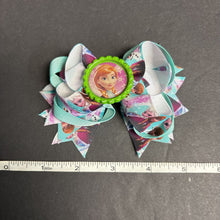 Load image into Gallery viewer, Anna Bowknot Bottlecap Hairbow Clip
