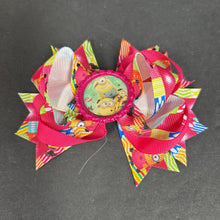 Load image into Gallery viewer, Minions Bowknot Bottlecap Hairbow Clip
