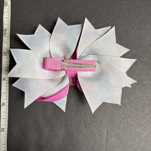 Load image into Gallery viewer, Elsa Bowknot Bottlecap Hairbow Clip
