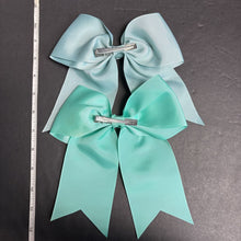 Load image into Gallery viewer, 2pk Solid Hairbow Clips
