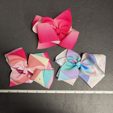 Load image into Gallery viewer, 3pk Rhinestone Hairbow Clips
