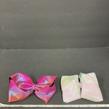 Load image into Gallery viewer, 2pk Shiny Hairbow Clips
