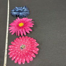 Load image into Gallery viewer, 3pk Flower Hairbow Clips
