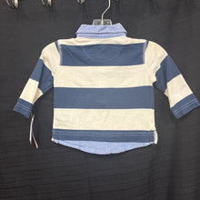 Load image into Gallery viewer, boys place nvy/wht polo

