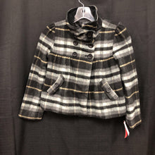 Load image into Gallery viewer, girls gapkids plaid jacket sz.8
