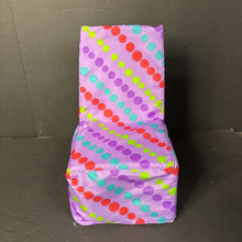 Load image into Gallery viewer, Polka Dot Chair for 18" Doll
