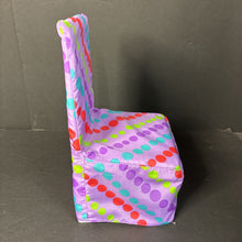 Load image into Gallery viewer, Polka Dot Chair for 18" Doll
