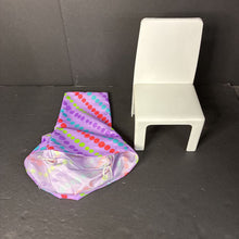 Load image into Gallery viewer, Polka Dot Chair for 18" Doll
