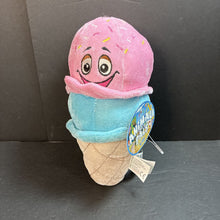 Load image into Gallery viewer, Animal Pals Ice Cream Cone Plush (NEW)

