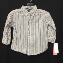 Load image into Gallery viewer, boys place gray/wht bttn-dwn
