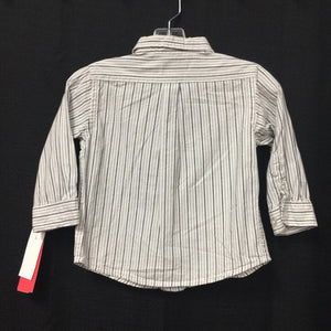 boys place gray/wht bttn-dwn