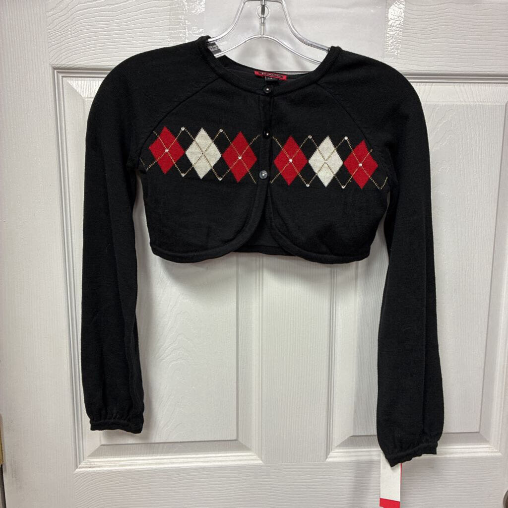 girls place blck bttn-dwn