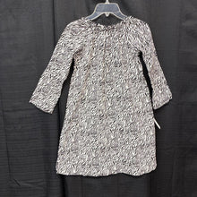Load image into Gallery viewer, 100% Cotton Zebra Print Corduroy Dress (NEW)

