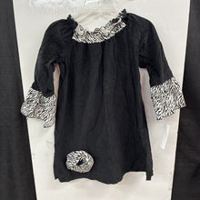 Load image into Gallery viewer, 100% Cotton Zebra Print Flower Corduroy Dress (NEW)
