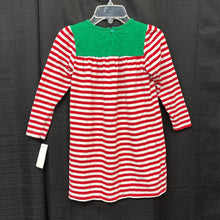 Load image into Gallery viewer, 95% Cotton 5% Spandex Striped Dress (NEW)
