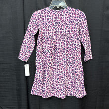 Load image into Gallery viewer, 95% Cotton 5% Spandex Animal Print Dress (NEW)
