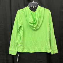 Load image into Gallery viewer, 57% Cotton 38% Polyester 5% Spandex Hooded Zip Up Top (NEW)
