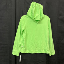 Load image into Gallery viewer, 57% Cotton 38% Polyester 5% Spandex Hooded Zip Up Top (NEW)
