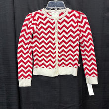 Load image into Gallery viewer, 100% Cotton Chevron Button Up Sweater (NEW)

