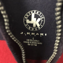 Load image into Gallery viewer, boys j.khaki red/nvy swt-sht

