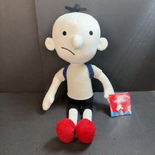 Load image into Gallery viewer, "Diary of a Wimpy Kid" Greg Heffley Plush (Jeff Kinney)
